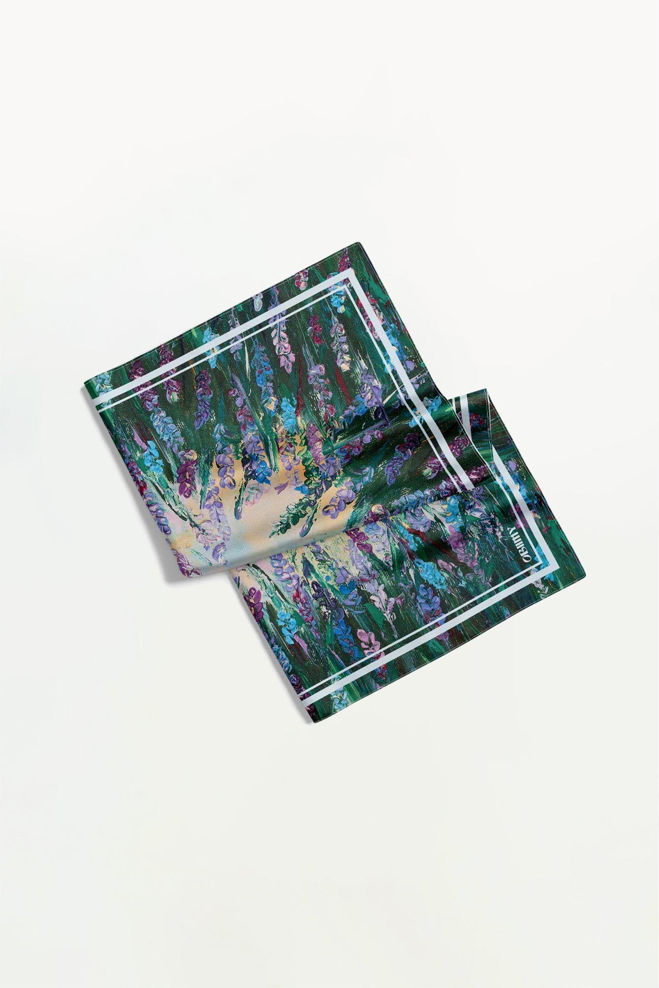 Premium silk scarf "Energy" 44х44
