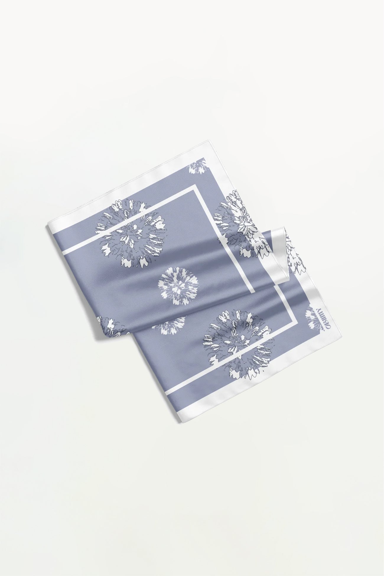 Premium silk scarf "Delight" 88x88