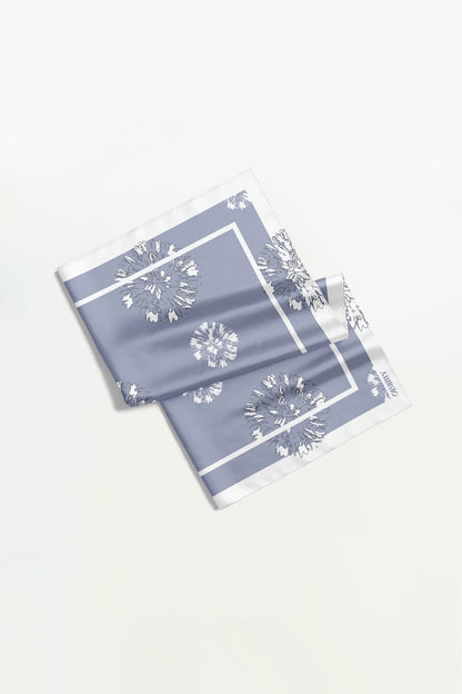 Premium silk scarf "Delight" 88x88