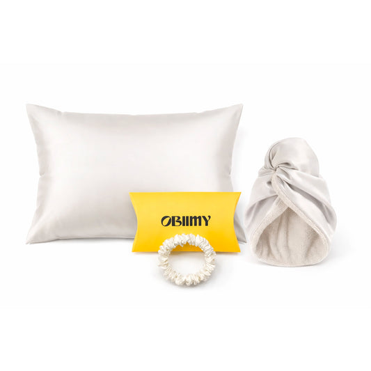 Luxe Silk Beauty Set 3 in 1 "White Clouds"