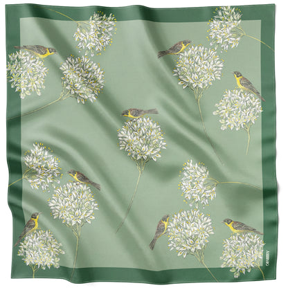 Seidenschal „Unity“ 65x65 (doppelseitiger Druck)