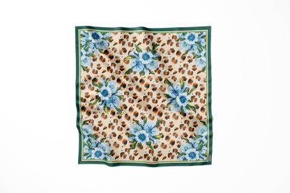 Silk Scarf "Bold Touch" 88x88 (Double-sided print)