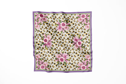 Silk pocket square "Inspiration" 44x44 (Double-sided print)