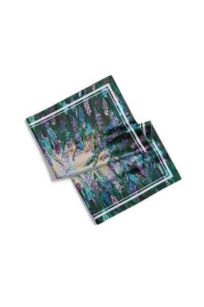 Premium silk scarf "Energy" 88x88
