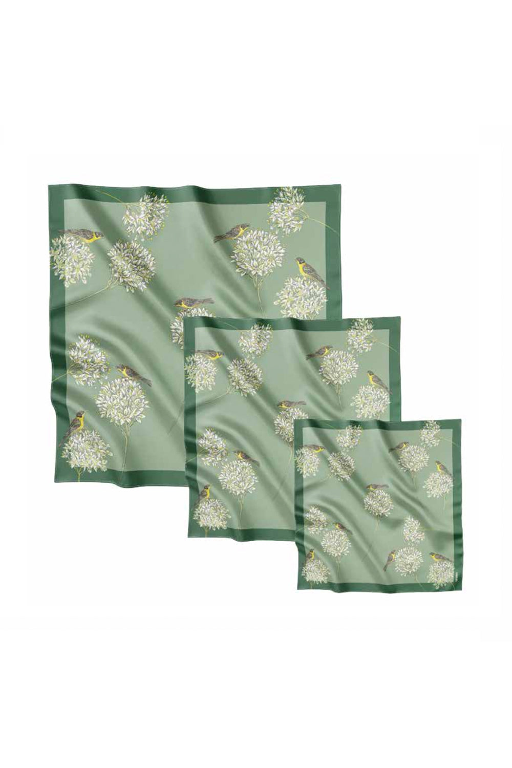 Seidenschal „Unity“ 65x65 (doppelseitiger Druck)