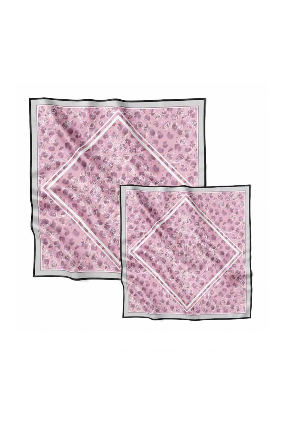 Seidentaschentuch „Renewal“ 44x44 (Doppelseitiger Druck)