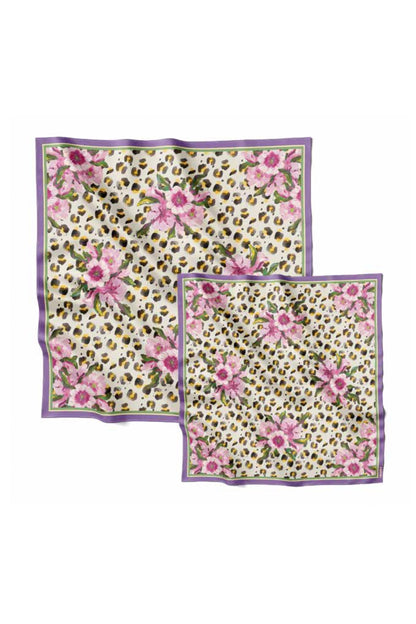 Silk Scarf "Inspiration" 88x88 (Double-sided print)