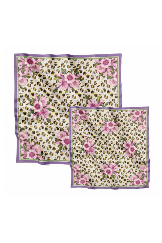 Silk Scarf "Inspiration" 88x88 (Double-sided print)