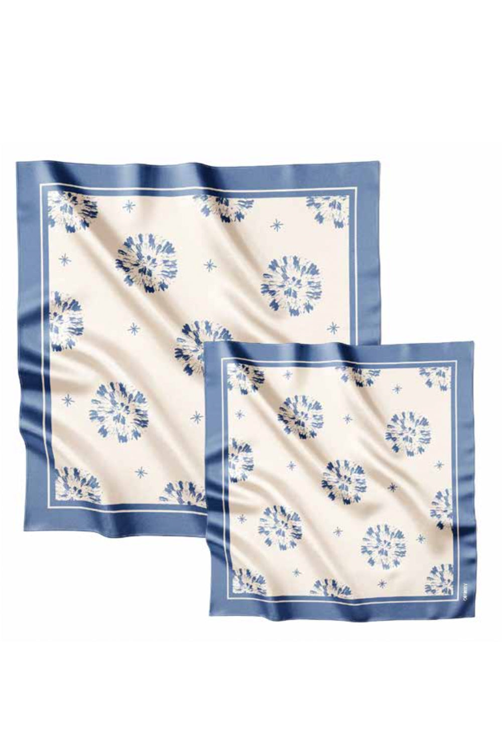 Silk Scarf "Passion" 65x65 (Double-sided print)
