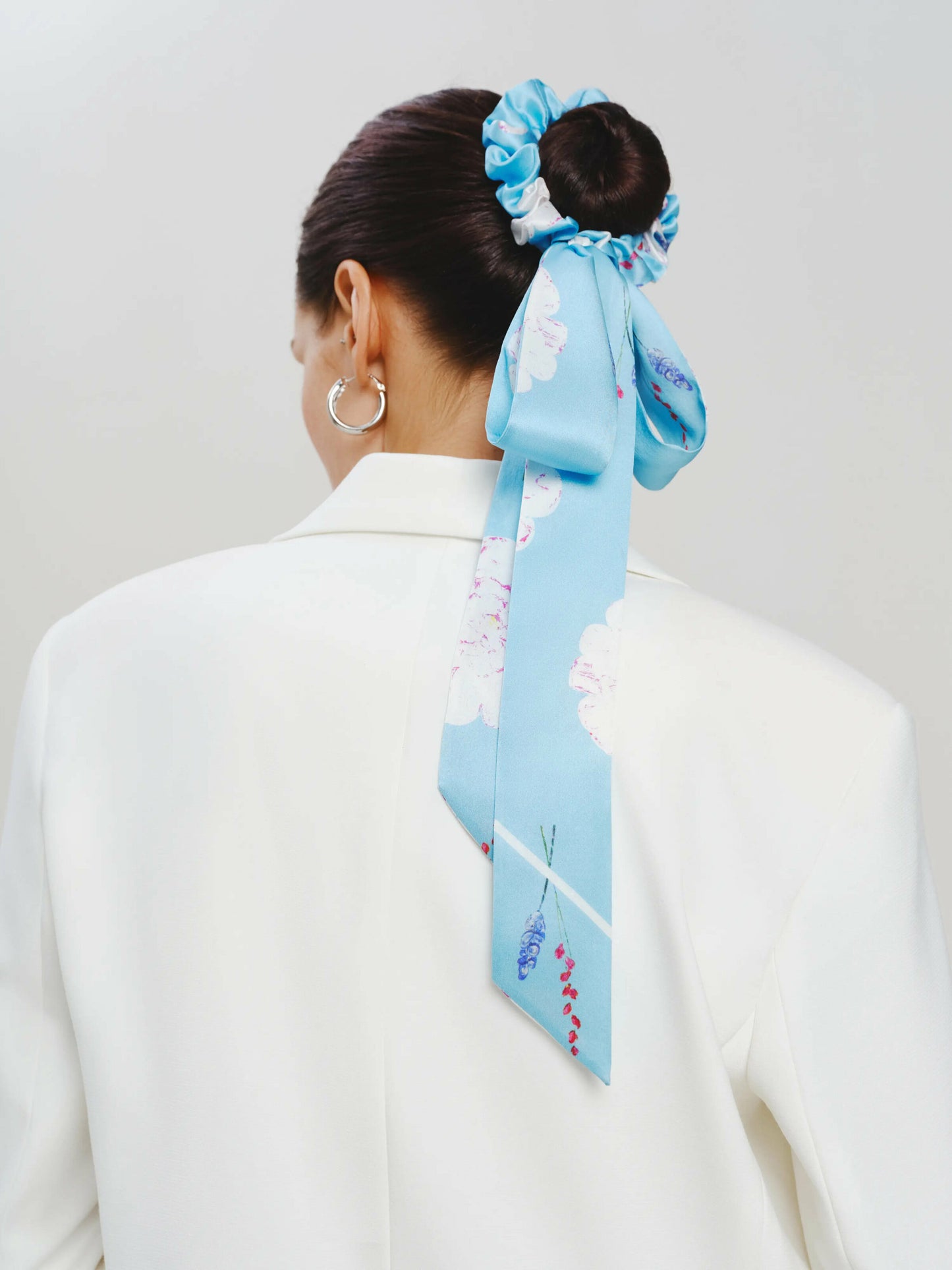 Twill and scrunchie "Tenderness"