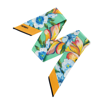 Silk twill "Juicy Memories" 140x5