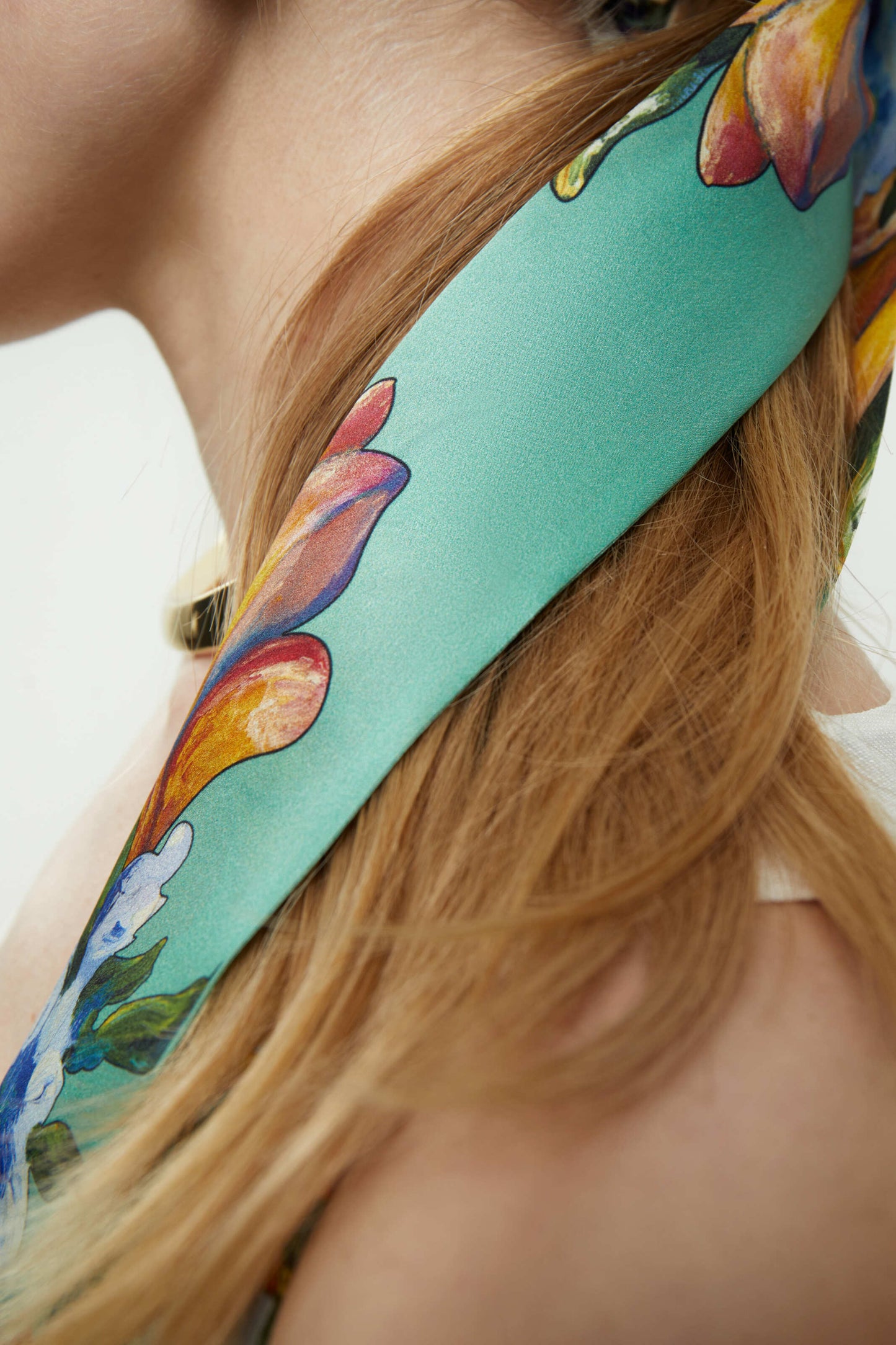 Silk twill "Juicy Memories" 84x5