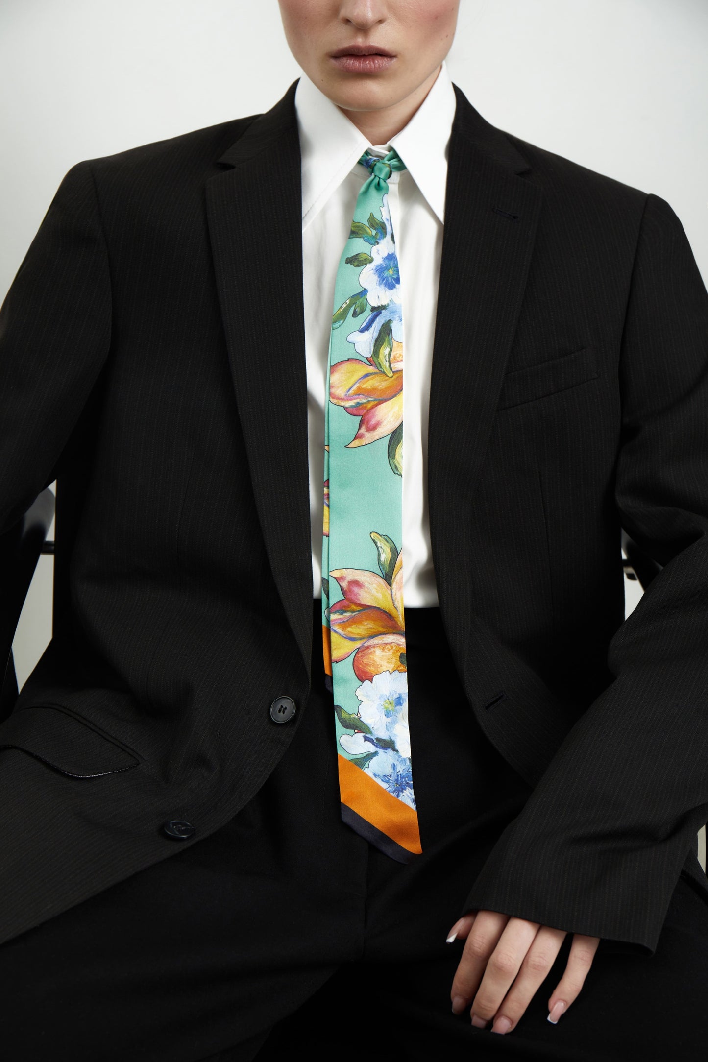 Silk twill "Juicy Memories" 84x5