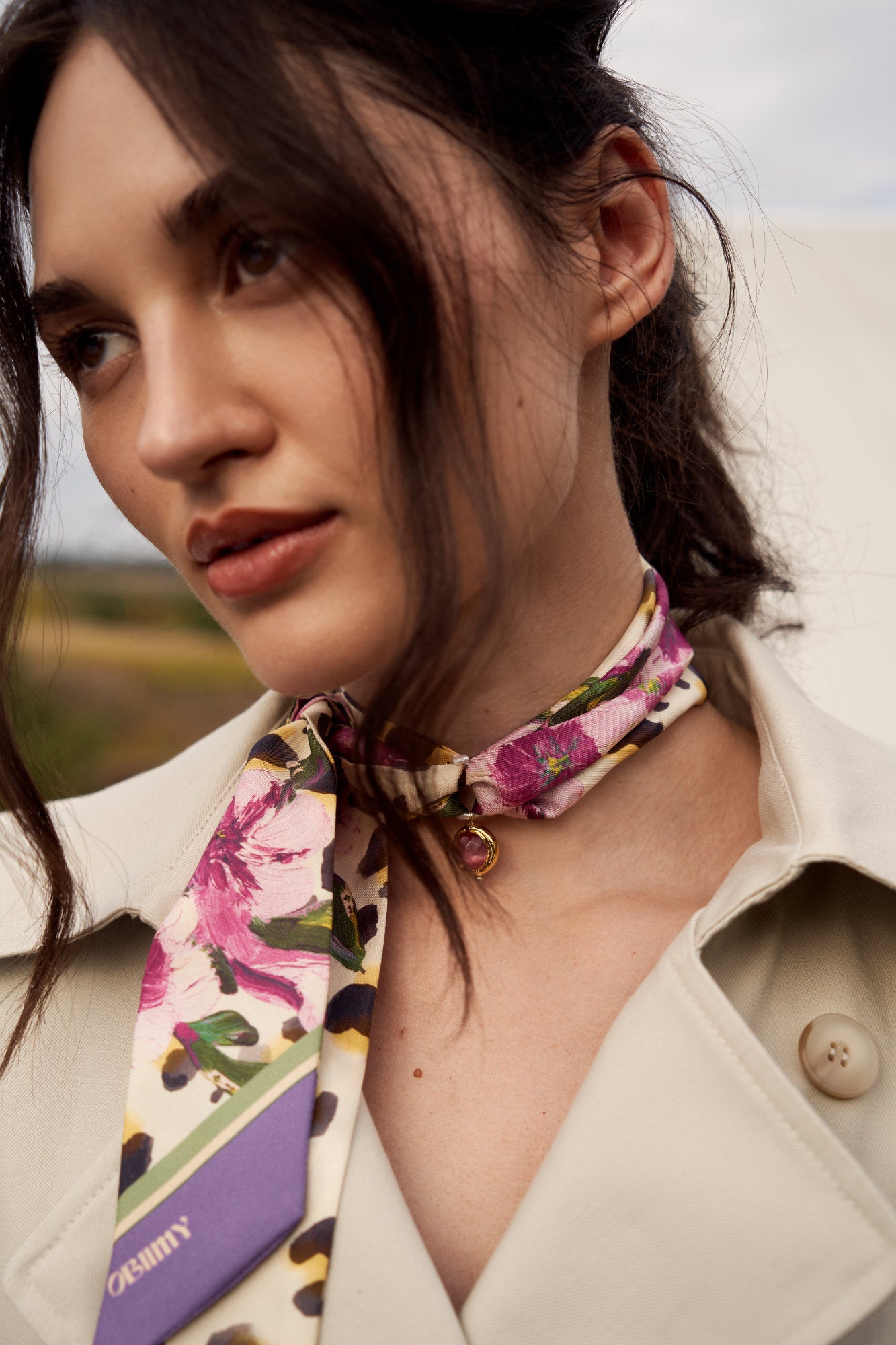 Silk twill "Inspiration" 140x5