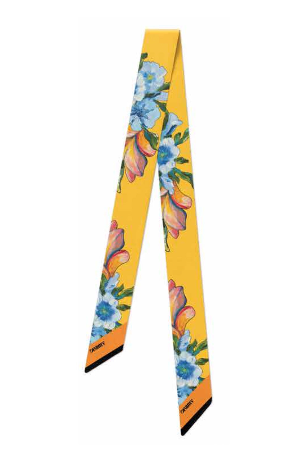 Silk twill "Sun Kiss" 84x5